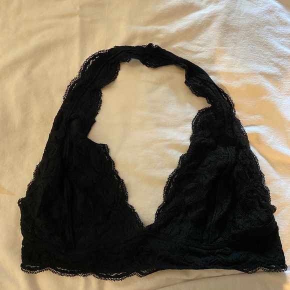 Urban Outfitters Black Large Halter Bralette - Picture 2 of 2